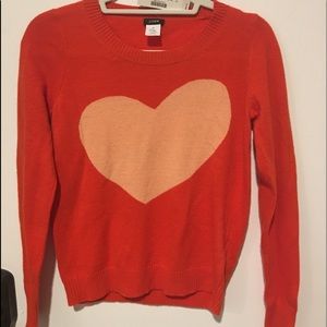 Heart Sweater J.Crew